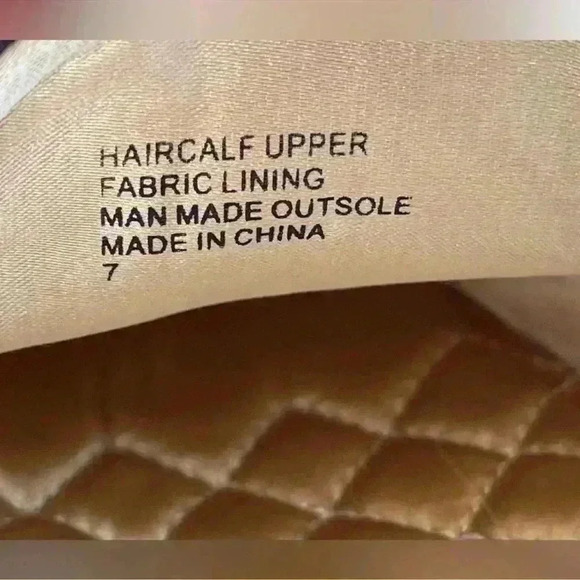 Birdies The Starling Cheetah Calf Hair size 7 - Picture 9 of 13